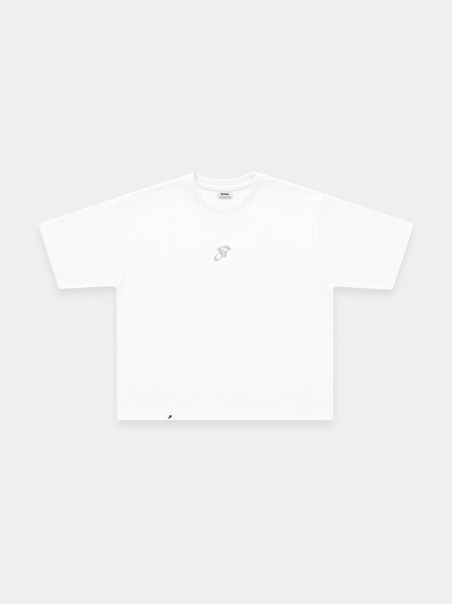 Signature Boxy Tee - Bone White