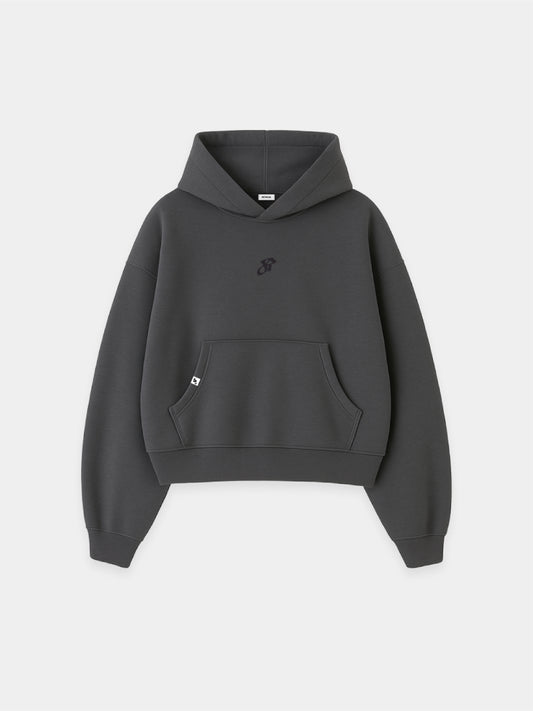 Signature Boxy Hoodie - Shadow